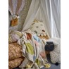 plaid pois cercles multicolore coton recycle bloomingville clennie
