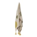 plaid pois cercles multicolore coton recycle bloomingville clennie