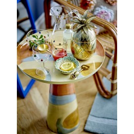 bol verre pois multicolore relief bloomingville thalia