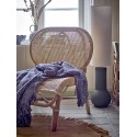 plaid coton recycle classique bleu bloomingville breso