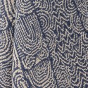 plaid coton recycle classique bleu bloomingville breso