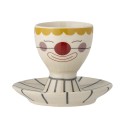 coquetier enfants visage gres bloomingville fizbo