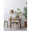 cache pot decoratif bleu marron gres bloomingville ina