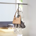 cintre pour sac a main noir yamazaki smart