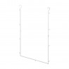 optimiseur dressing barre de penderie a suspendre yamazaki smart 2
