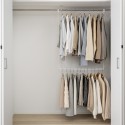 optimiseur dressing barre de penderie a suspendre yamazaki smart 2