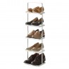 Etagère à chaussures verticale acier Yamazaki Tower