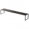 etagere a chaussure extensible acier noir yamazaki frame