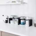 etagere cuisine rangement plan de travail etroite empilable yamazaki