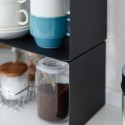 etagere cuisine rangement plan de travail etroite empilable yamazaki