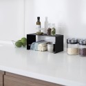 etagere cuisine rangement plan de travail etroite empilable yamazaki