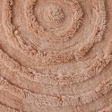 tapis rond rose pastel nude tufte laine hk living