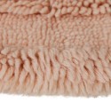 tapis rond rose pastel nude tufte laine hk living