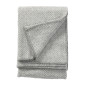 couverture en laine agneau gris clair klippan domino