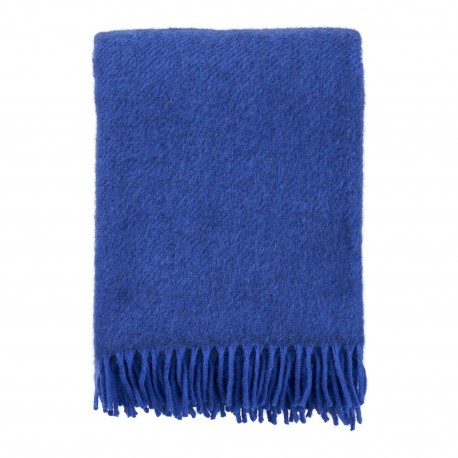 plaid chaud laine gtoland agneau bleu klippan