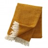 plaid chaud laine jaune moutarde klippan ralph