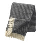 plaid chaud laine gris fonce anthracite klippan ralph