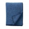 couverture laine agneau bleu klippan domino