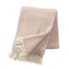 plaid laine merinos rose pale nude poudre klippan pulse