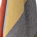 plaid large bandes multicolores coton recycle bloomingville druento