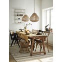 bol assiette creuse rustique gres marron madam stoltz