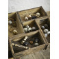 Bouton de porte bois rotin Madam Stoltz