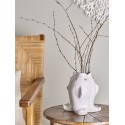 vase blanc poissons gres ceramique bloomingville