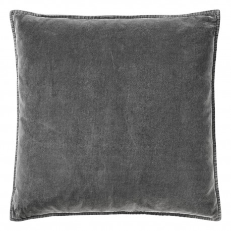 grande housse coussin velours gris fonce ib laursen