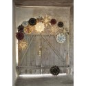 grande etoile en bois bambou decoration noel madam stoltz