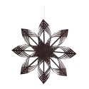 etoile decorative noel a suspendre bambou rouge bordeaux madam stoltz