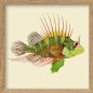 petit cadre affiche poisson vert the dybdahl petit cadre affiche poisson vert the dybdahl