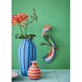 Oiseau mural décoratif carton Studio Roof Paradise Bird Meti