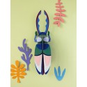 scarabee coleoptere studio roof en carton deco murale