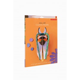 studio roof scarabee cosmos decoration murale carton