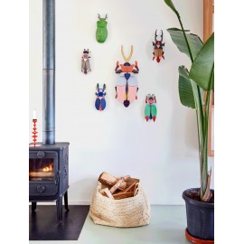 Décoration murale scarabée doryphore Studio Roof Giant Stag Beetle