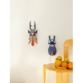 decoration murale scarabee doryphore studio roof giant stag beetle