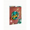 studio roof jungle gecko decoration murale animal de la jungle