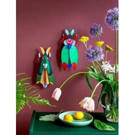 Insecte mural grand scarabée décoration en carton Studio Roof