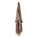plaid coton recycle rayures beige marron bloominville temi