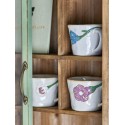 tasses a cafe gres artisanales fleurs poetiques bloomingville loua set de 3
