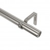 grande tringle a rideaux extensible acier mat umbra zen
