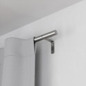 grande tringle a rideaux extensible acier mat umbra zen