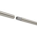 grande tringle a rideaux extensible acier mat umbra zen