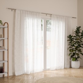 grande tringle a rideaux extensible acier mat umbra zen