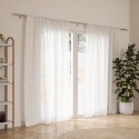 grande tringle a rideaux extensible acier mat umbra zen