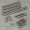 grande tringle a rideaux extensible acier mat umbra zen