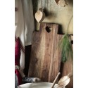 ib laursen planche a découper rectangle longue bois fonce acacia coeur