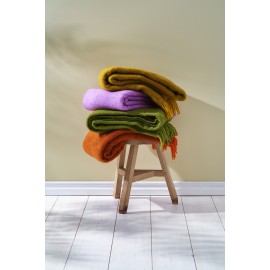 Plaid laine agneau Klippan Gotland