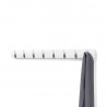 Portemanteau mural bois 8 patères Umbra Flip