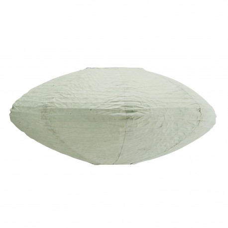 abat jour suspension rond plat papier vert clair madam stoltz